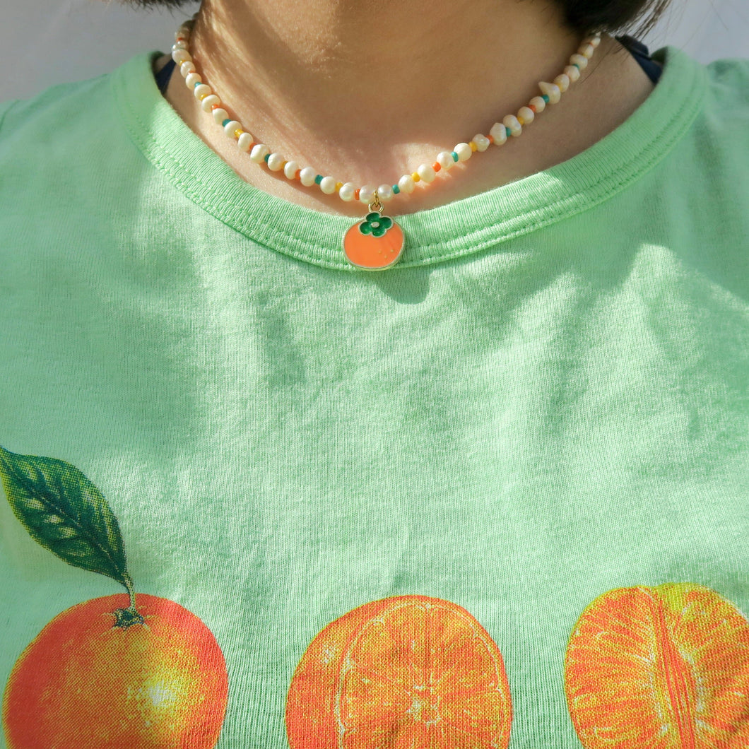 Orange Choker